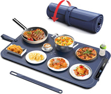 Load image into Gallery viewer, Electric Griddle with Removable Touch Panel and iTRUSOU Silicone Electric Warming Tray