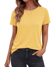 Load image into Gallery viewer, TNNZEET Tshirts for Women - Short Sleeve Spring Summer Tops Loose Fit Shirts Casual Clothes Basic Tees for Vacation 2026