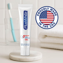 Load image into Gallery viewer, Plus White Speed Whitening Gel - 5 Minute Results - Professional at Home Teeth Whitening w/Dentist Approved Ingredient &amp; Tooth Stain Remover (2 oz)