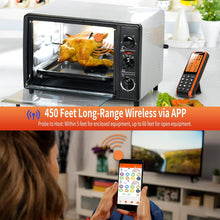 Load image into Gallery viewer, Smart Bluetooth Meat Thermometer - Long Range Wireless Food Thermometer, Temp Monitor with Dual Probes for BBQ, Oven, Grill &amp; Smoker-Effortless Steak, Pork, and Turkey Cooking