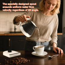 Load image into Gallery viewer, Ultrathin Food Grade Silicone Travel Foldable Electric Kettle Variable Temperature Control with Dual Voltage, Auto Shutoff &amp; Boil Dry Protection &amp; Keep Warm, 555ML 110-220V US Plug (Black)