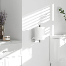 Load image into Gallery viewer, niffgaff 2 Pack Modern Stainless Steel Toilet Paper Holder: Wall-Mounted &amp; Stand