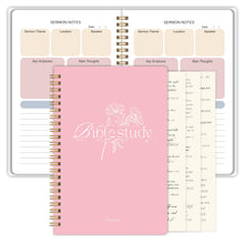 Load image into Gallery viewer, Bible Study Journal - Church Notes Journal - Soap Bible Study Notebook for Women - Bible Notebooks for Note Taking - Based Religious Gifts