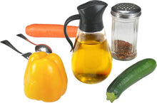 Load image into Gallery viewer, Brieftons Salad Spinner (6.2-Quart) &amp; Brieftons Oil/Vinegar Dispensers (Pack of 2 x 18.6 Oz Dispensers)