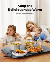 Load image into Gallery viewer, Food Warming Mat, iTRUSOU Electric Warming Tray Full Surface Heating to Keep Food Warm or Thawing, Versatile Food Warmer with 3 Temperature Setting for Parties Buffets Gatherings Holidays Daily Use