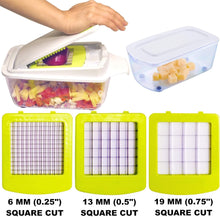 Load image into Gallery viewer, Brieftons Salad Spinner (6.2-Quart) &amp; Brieftons QuickPush Food Chopper