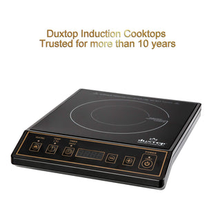 Duxtop 1800W Portable Induction Cooktop Countertop Burner, Black 9100MC/BT-M20B