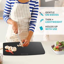 Load image into Gallery viewer, Dishwasher Safe Cutting Boards for Kitchen - Large Composite Wood Cutting Boards - Thin, BPA Free &amp; Eco-Friendly Chopping Board (14.5 x 11.25 Inch, Natural)