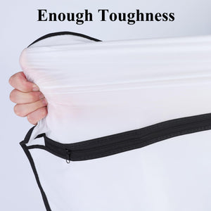 Garment Bags Cover for Hanging Clothes Gowns, 23.6’’×39.1’’,5 Pack Black