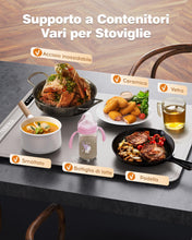 Load image into Gallery viewer, Electric Warming Tray - Full Surface Heating,Rollable &amp; Portable,Premium Silicone Nano-Material,3 Temperature Settings,Auto Shut-Off -Versatile Food Warmer for Gatherings,Parties,Everyday Use