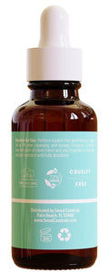 SeoulCeuticals Korean Skin Care Ginseng Serum - K Beauty Skincare with Green Tea + Centella + Royal Jelly - Cruelty Free & Organic for Dewy Glow 1oz