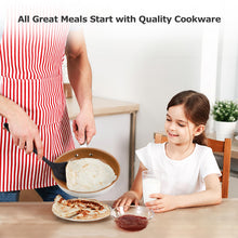 Load image into Gallery viewer, Duxtop Ceramic Non-stick Frying Pan, Stainless Steel Induction Frying Pan, 8-Inch Stir Fry Pan with Heavy-gauge Impact-bonded Bottom, FUSION Ti