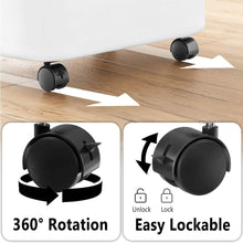 Load image into Gallery viewer, SpaceAid Laundry Hamper with Lid, 110L Large Tall Clothes Basket Bin with Bamboo Handles, Collapsible Laundry Hamper for Bedroom, Bathroom, Dorm, Laundry Room - Black