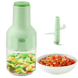 Brieftons Express Manual Food Chopper: 6.8-Cup, Hand Chopper Vegetable Cutter to Chop Veggies, Fruits, Herbs, Garlic Onion Chopper for Salsa, Salad, Pesto, Hummus, Guacamole, Coleslaw, Indian Cooking