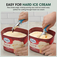 Load image into Gallery viewer, Beneno Heavy Duty Ice Cream Scoop - Upgraded Anti-Fracture Design, Comfortable Grip Long Handle, Effortless Scooping &amp; Dishwasher Safe, Black