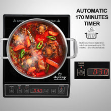Load image into Gallery viewer, Duxtop 1800W Portable Induction Cooktop Countertop Burner, Black 9100MC/BT-M20B