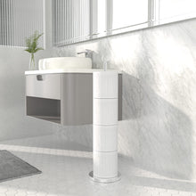 Load image into Gallery viewer, Toilet Paper Holder Stand(with Reserve Function), Free-Standing Spare Rolls Storage Holder, Stainless Steel