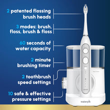 Load image into Gallery viewer, Waterpik Sonic-Fusion 2.0 Professional Flossing Electric Toothbrush with Water Flosser Combo In One, White SF-04, Packaging May Vary