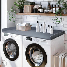 Load image into Gallery viewer, Washer Dryer Countertop, 27.5&quot; x 54&quot; Bamboo Washer and Dryer Countertop for Laundry Room Organization(Retro Brown)