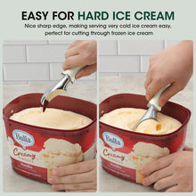 Load image into Gallery viewer, Beneno Heavy Duty Ice Cream Scoop - Upgraded Anti-Fracture Design, Comfortable Grip Long Handle, Effortless Scooping &amp; Dishwasher Safe, Black