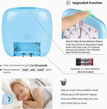 Load image into Gallery viewer, Secura 60-Minute Visual Timer, Silent Study Timer for Kids and Adults, Time Clocks, Time Management Countdown Timer for Teaching (Pink)