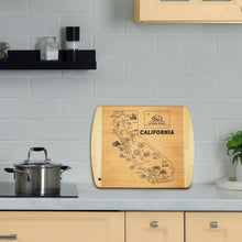 Load image into Gallery viewer, Texas State Gift Cutting Board, 11&quot; x 8.5&quot; - Decoration &amp; Small Charcuterie Serving Board for Snacks - Perfect Home &amp; Kitchen Gift Featuring Texas State Map - Bamboo Wood Serving Board