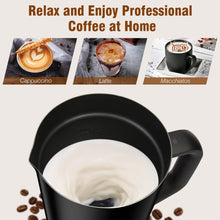 Load image into Gallery viewer, Secura Milk Frother, Electric Milk Steamer Stainless Steel, 8.4oz/250ml Automatic Hot and Cold Foam Maker and Milk Warmer for Latte, Cappuccinos, Macchiato, 120V