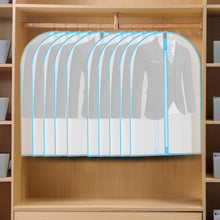 Load image into Gallery viewer, Garment Bags Cover for Hanging Clothes Gowns, 23.6’’×39.1’’,5 Pack Black