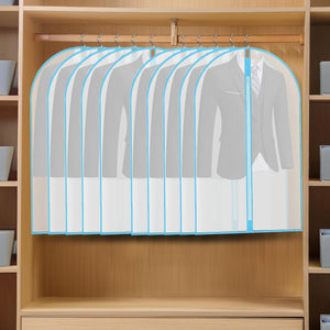 Garment Bags Cover for Hanging Clothes Gowns, 23.6’’×39.1’’,5 Pack Black