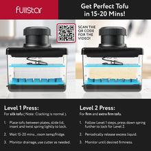 Load image into Gallery viewer, 2-in-1 Tofu Press &amp; Cutter, Dishwasher Safe, BPA-Free, Press Box for Extra Firm &amp; Silken Tofu (Blue)