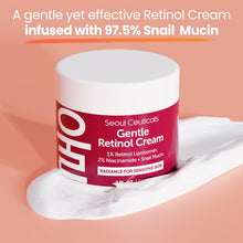 Load image into Gallery viewer, SeoulCeuticals Korean Retinol Night Serum + Retinol Night Cream for Face + 97.5% Snail Mucin for Sensitive Skin