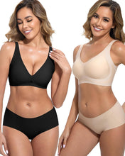 Load image into Gallery viewer, Women Deep V Bra &amp; Seamless Push Up Bras