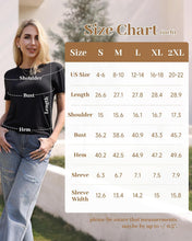 Load image into Gallery viewer, TNNZEET Tshirts for Women - Short Sleeve Spring Summer Tops Loose Fit Shirts Casual Clothes Basic Tees for Vacation 2026