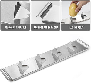 YellRin Stainless Steel Potato Barbecue Rack Potato Baking Stand for Home Kitchen