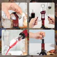Load image into Gallery viewer, Beneno Wine Opener, Zinc Alloy Premium Wing Corkscrew with Multifunctional Bottles Opener, Sharp Wine Corkscrew with Ergonomic Non-Slip Wing Handle, Upgrade