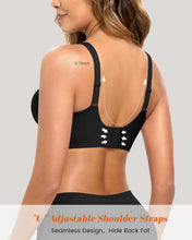 Load image into Gallery viewer, Seamless Full Coverage Bras with 53 Air Vents&amp; Women Deep V Bra Push Up Wireless