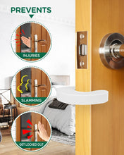 Load image into Gallery viewer, Pack of 6 Door Finger Pinch Guards, Child Proof Door Slam Stopper, Prevents Fingers Injuries, Baby and Pets from Getting Locked in Room,Fits Any Doors Size