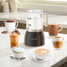 Load image into Gallery viewer, Secura Detachable Milk Frother, 17oz Electric Milk Steamer Stainless Steel, Automatic Hot/Cold Foam and Hot Chocolate Maker with Dishwasher Safe, 120V