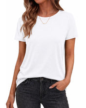 Load image into Gallery viewer, TNNZEET Tshirts for Women - Short Sleeve Spring Summer Tops Loose Fit Shirts Casual Clothes Basic Tees for Vacation 2026