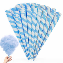 Load image into Gallery viewer, Outamateur 90PCS Multicolor Cotton Candy Paper Cones for Cotton Candy Making in Parties &amp; Festivals