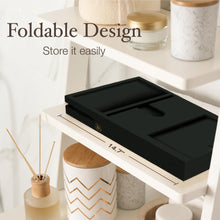 Load image into Gallery viewer, Bathtub Tray Caddy - Premium Bamboo Expandable Bath Tub Tray Table, Luxurious Wooden Bath Caddy for Books, Tablets, Wine, Bathroom Accessories, Spa Essentials, Housewarming, Wedding