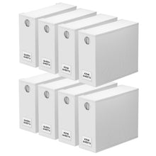 Load image into Gallery viewer, SpaceAid 8 Pack Bed Sheet Organizers and Storage, Foldable Sheet Organizer for Linen Closet, Sheets Set Folder Keeper with Window XL (Queen &amp; King Size) Bedding Container (Beige, 8 Pack)