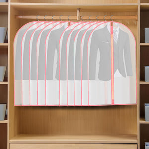 Garment Bags Cover for Hanging Clothes Gowns, 23.6’’×39.1’’,5 Pack Black