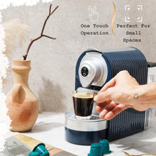 Load image into Gallery viewer, Mixpresso Black Espresso Coffee Machine – Compact 1400W Single Serve Coffee Maker Compatible with Nespresso OriginalLine Capsules, One-Touch Operation, 19-Bar Italian Pump, 27oz Water Tank