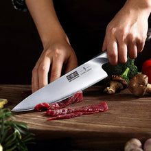 Load image into Gallery viewer, 3 Pieces Knife Set, Professional Japanese High Carbon Stainless Steel Kitchen Knife Set, Ultra Sharp Chef Knives Sets with Ergonomic Pakkawood Handle