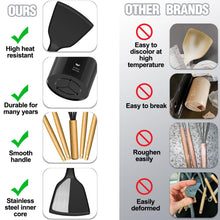Load image into Gallery viewer, Umite Chef Silicone Kitchen Utensil Set, 34PCS Heat Resistant Kitchen Gadgets and Tools With Grater, Wood Handles for Nonstick Cookware