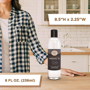3-Piece Bamboo Cutting Board Set with Mineral Oil and Applicator