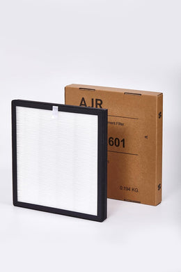 Air Purifier Replacement Filter for AP2601, H13 HEPA Air Purifier Filter for Air, Dust and Pet Hair, 1 Pack, White