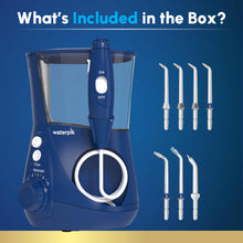 Load image into Gallery viewer, Waterpik Aquarius Water Flosser For Teeth Cleaning, Gums, Braces, Dental Care, Electric Power With 10 Settings, 7 Tips For Multiple Users And Needs, ADA Accepted, White WP-660, Packaging May Vary