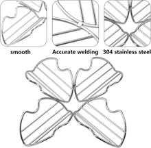 Load image into Gallery viewer, Taco Holder Stand Set of 4 Stainless Steel Taco Holders Kit Holds 4 Tortillas Per Rack
